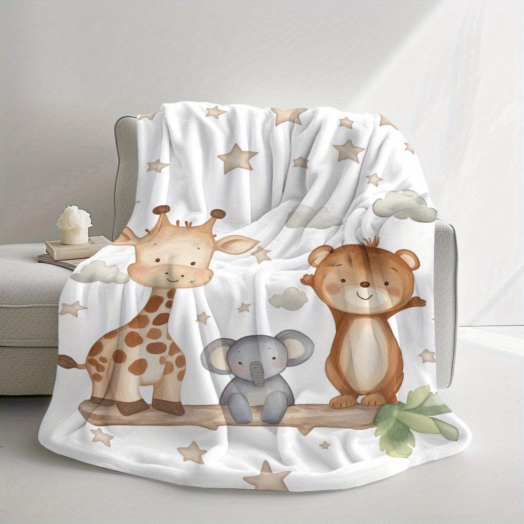 Plaid enfant animaux